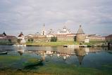 Остров Соловецкий. Вид на монастырь