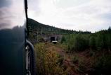 БАМ. Северомуйский перевал. "Петля" (разворот поезда на 360 градусов) - одна из трёх в России. Вход в тоннель
