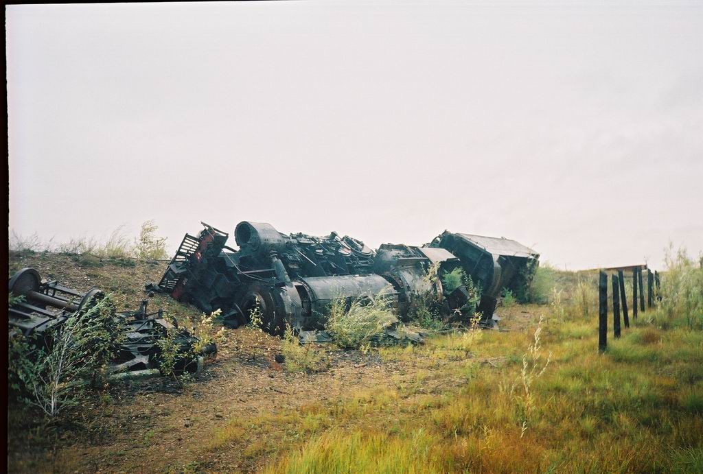 БАМ. На базе запаса в Ларбе.