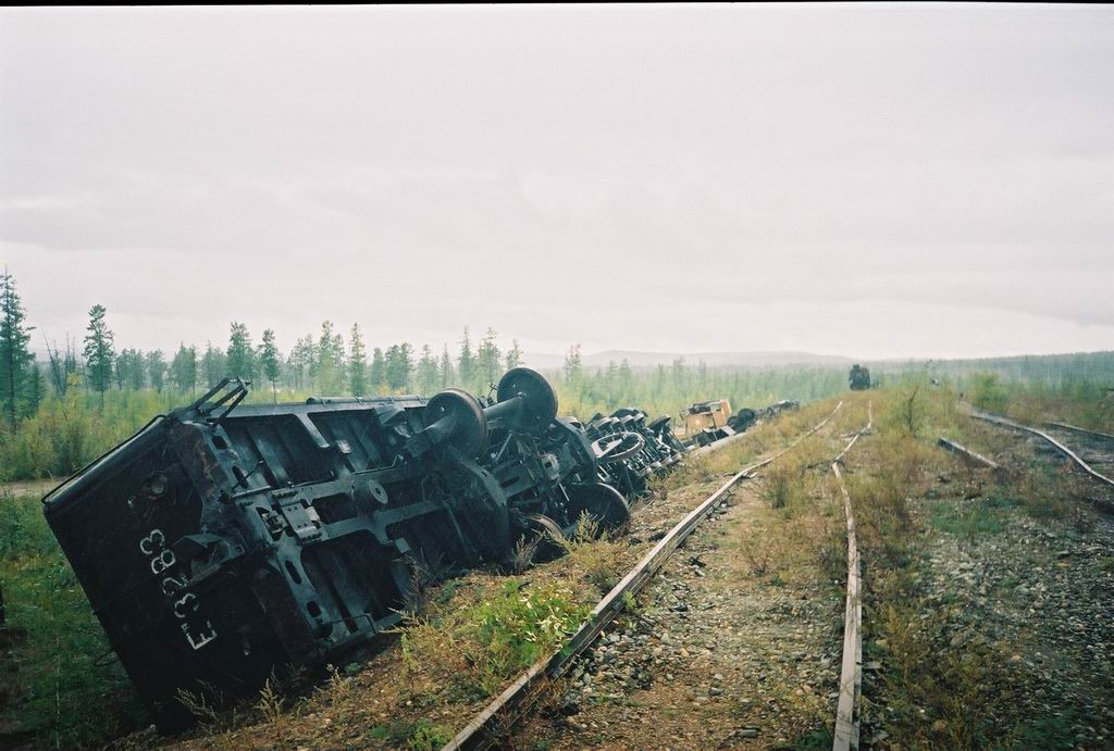 БАМ. На базе запаса в Ларбе.