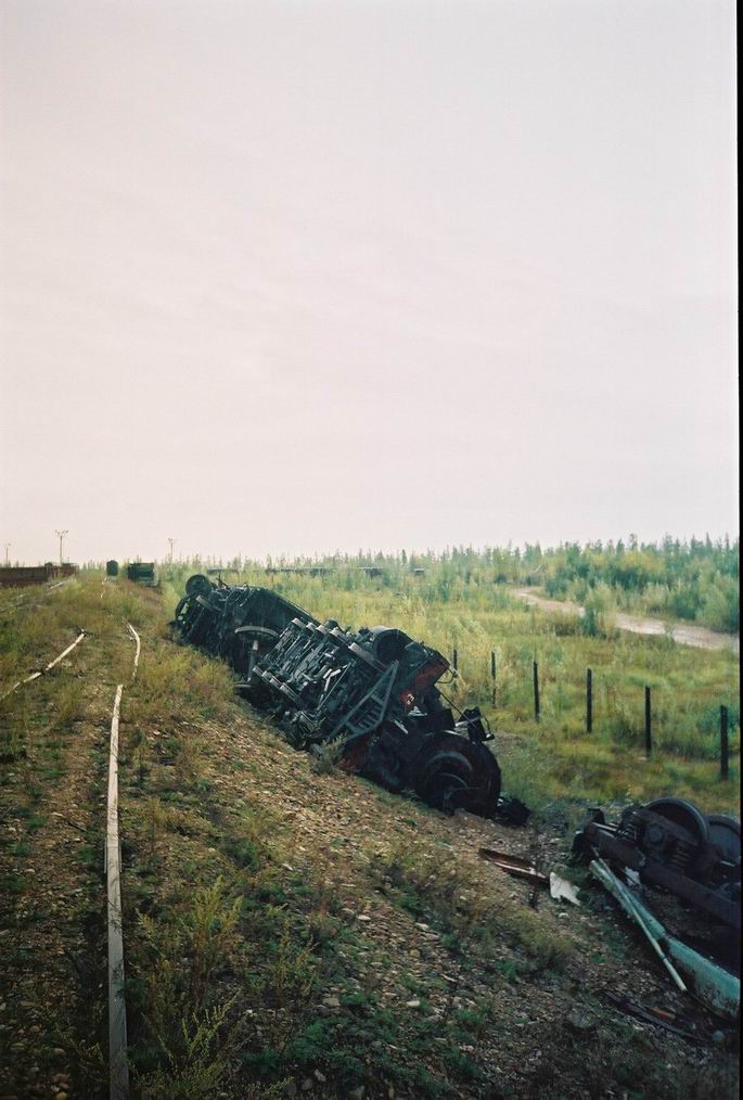 БАМ. На базе запаса в Ларбе.